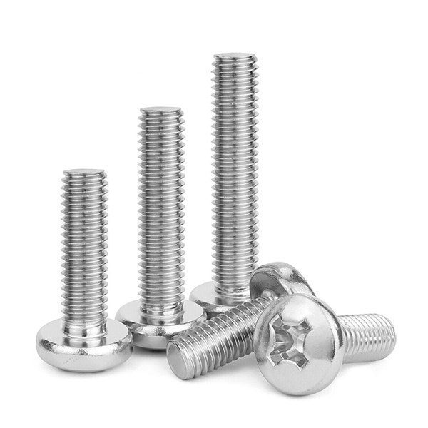 D-fejű műszerész csavar, horganyzott M4