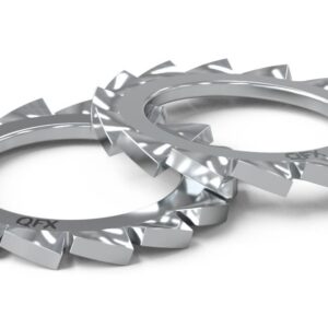 Külsőfogazású alátét, horganyzott M2