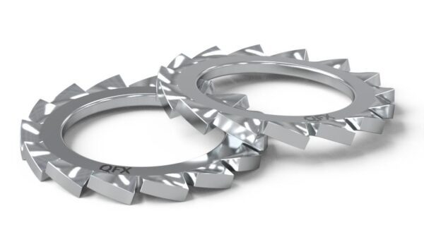 Külsőfogazású alátét, horganyzott M3