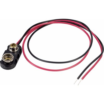 9 V I elemcsatlakozó klipsz