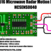Microwave_Motion_Sensor_HCSENS0040_Diagram RCWL-0516-M Mikrohullámú radaros mozgásérzékelő