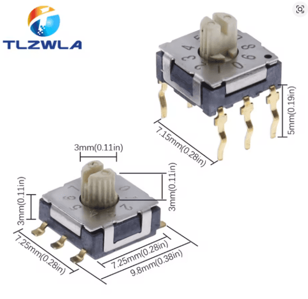 RST-10RM-G3 Rotary Code Switch