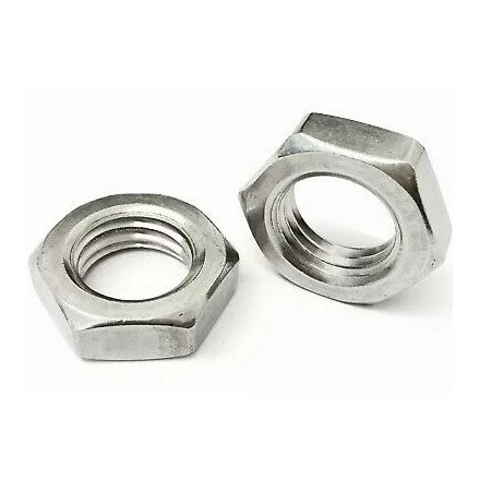 Hatlapú alacsony anya, horganyzott M4