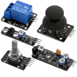 0.91in 128x32 OLED, I2C kék