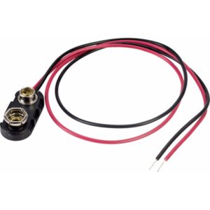 9 V I elemcsatlakozó klipsz