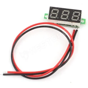 VM028-330-R fezültségmérő piros