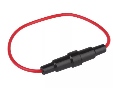 Biztosítéktartó, 5×20mm lengő