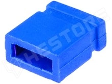 anVtcGVyLWItegeg Jumper, kék, RM=2,54mm