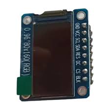 0.96in 80x160 TFT IPS, I2C interfész full color