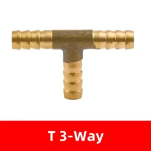 Réz 3 utas T idom 6mm