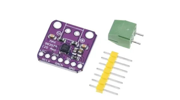 MAX98357 D-osztályú, I2S 3W