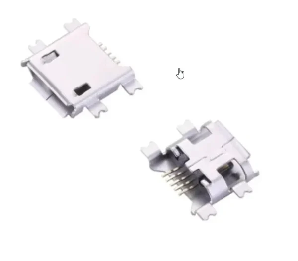 Beépíthető Micro USB anya csatlakozó