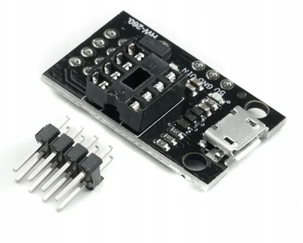 Attiny programozó Programozó adapter ATtiny13/25/45/85
